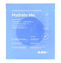 Lerelle Beauty Aimx Hydrate Me Korean sheet mask sachet details