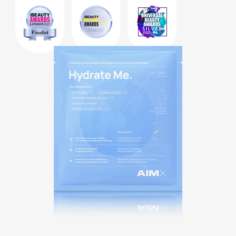 Lerelle Beauty Aimx Hydrate Me Korean sheet mask with beauty awards