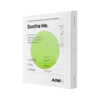 Lerelle Beauty Aimx Soothe Me sheet mask box front panel