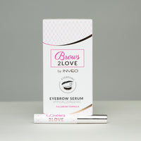 Lerelle Beauty Brows2Love Eyebrow Growth Serum with product packaging on a light background
