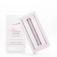 Lerelle Beauty Brows2Love Tinted Brow Mascara tube in its open packaging box