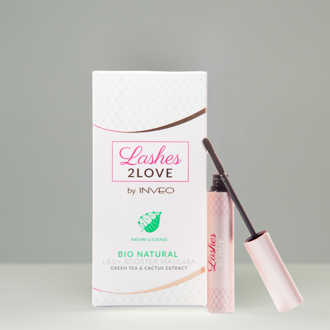 Lerelle Beauty Lashes2Love Bio Natural lash booster mascara box with wand open