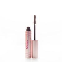Lerelle Beauty Lashes2Love Bio Natural Lash Booster Mascara open tube with hourglass-shaped silicone brush